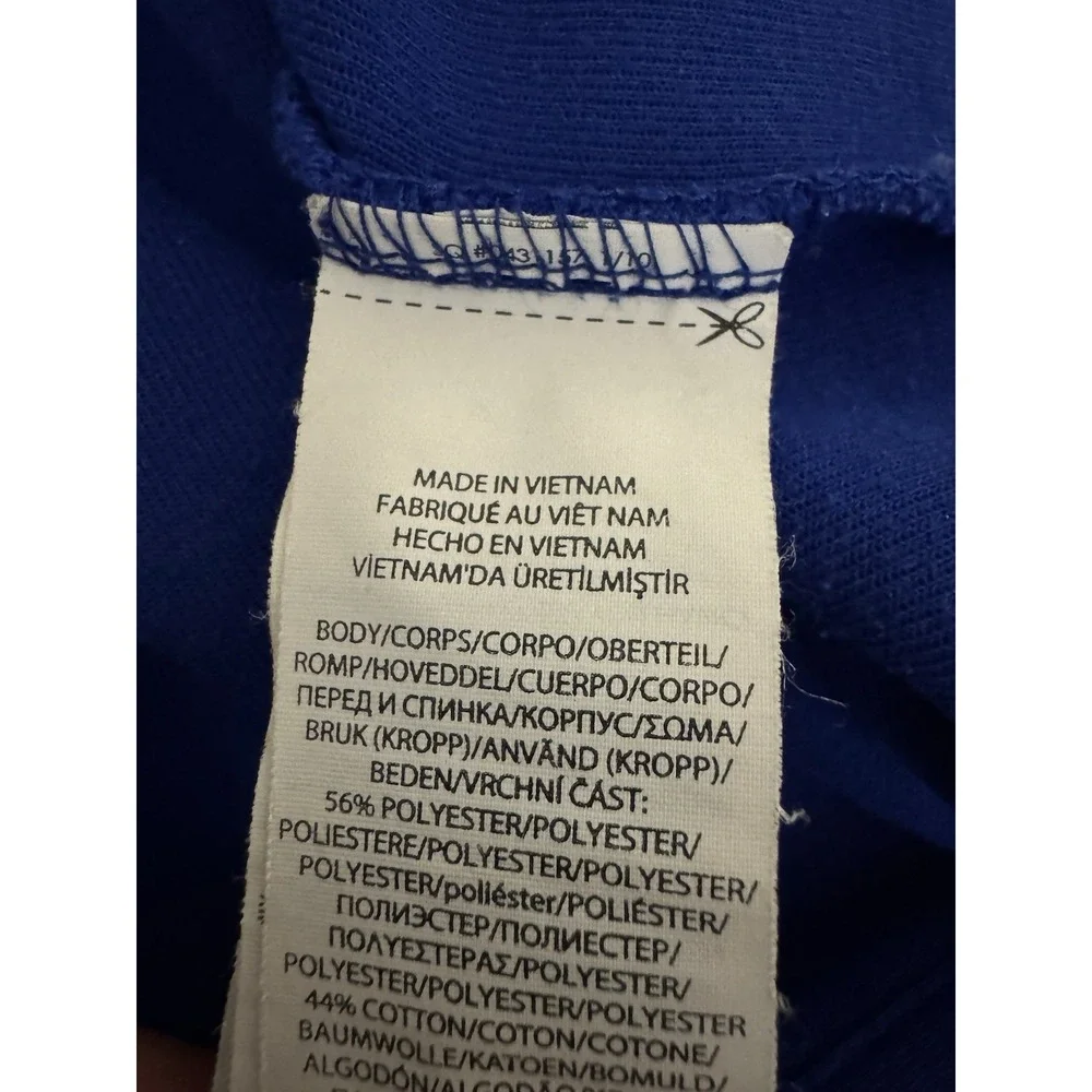 Polo Ralph Lauren Men's Blue Full Zip Hooded Sweatshirt Hoodie Logo XL